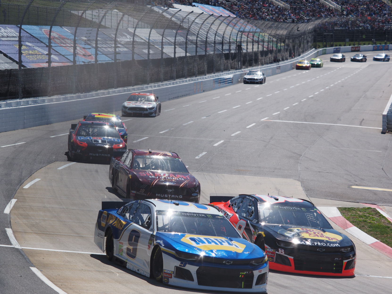 STP 500 Chase Elliott in Stage 1